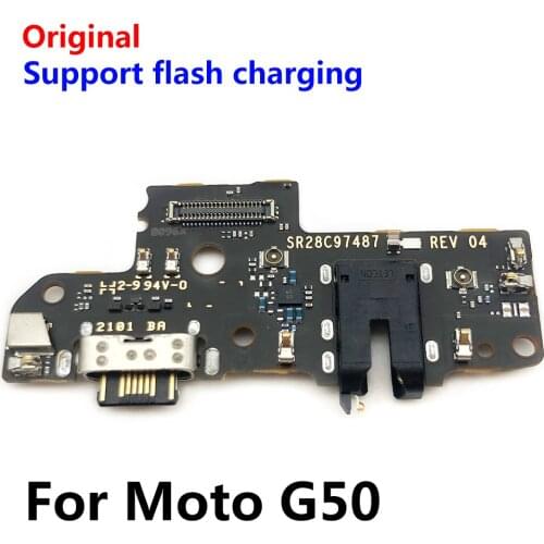 10pcs Original New Charger Charging Port Connector For Moto G50 Connector De Carga Dock Flex atacado