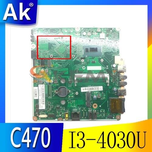 Akemy 6050A2644601 For Lenovo C470 AIO all-in-one Computer Motherboard CPU I3 4030U DDR3 100% Test Work