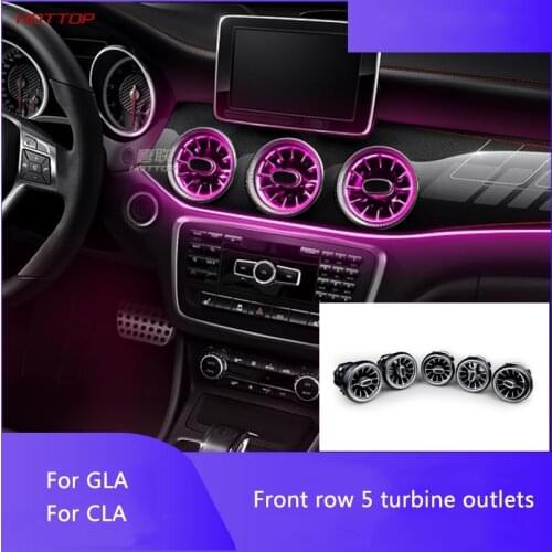 For Benz Ambience Light Cla Luminous Gla200 Turbine Air Outlet A180l Atmosphere Lamp