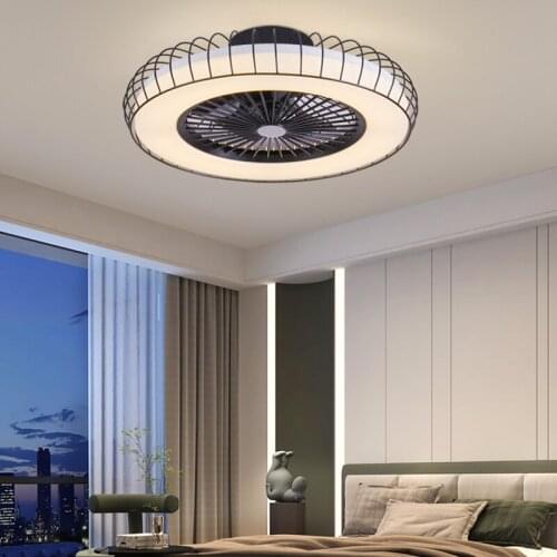Nordic bedroom decor led lights for room ceiling fan light lamp restaurant dining room ceiling fans with lights remote control