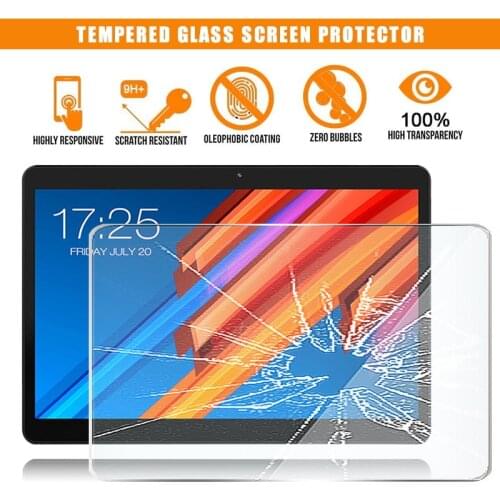 For Teclast M20 4G Tablet Tempered Glass Screen Protector 9H Premium Scratch Resistant Anti-fingerprint HD Clear Film Cover
