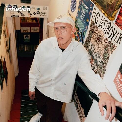 Мужские хлопковые рубашки INFLATION China At AliExpress