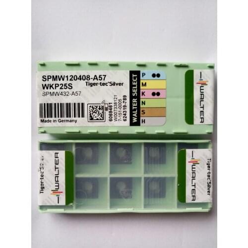 CARBIDE INSERT 100 pcs SPMW120408-A57 WKP25S