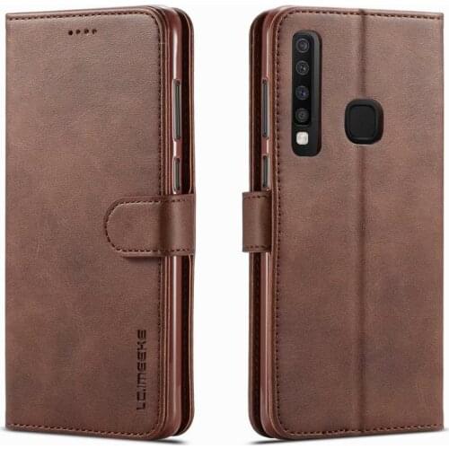 Leather Case For Samsung Galaxy A9 2018 Cover Flip Wallet Bags For Coque A9 A9s Phone Case For Samsung A9 A 9 2018 Cover