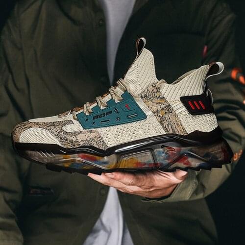 Vip Link Autumn Winter Sneakers Flying Weaving Men Sock Shoes High-Top Fashion Casual Male Footwear High Quality Zapatillas