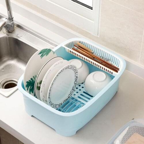 Kitchen Organizer Dish Drying Rack Tablewares Storage Box Basket Dish Bowl Holder Shelf Dish Drainer Basket Sink Organizer Boxes