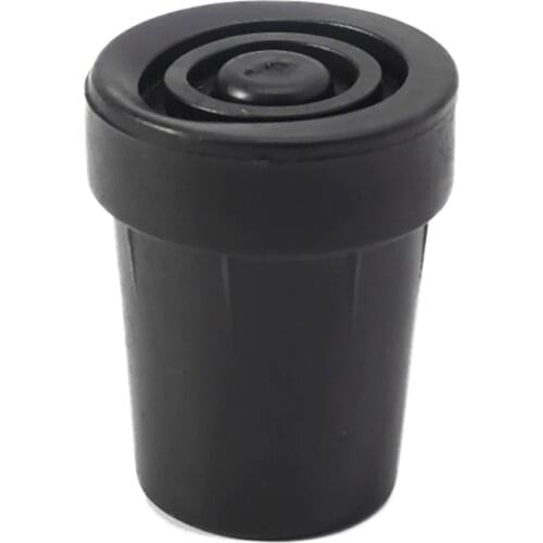 Walk Hiking Stick Rubber Tip Protect trek Pole Crutch Pad Alpenstock Accessories