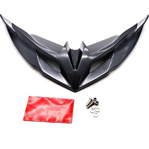 Motorcycle Front Fairing Protector Winglets for Kawasaki Versys 650 KLE650 KLE 2015-2020 Tip Wing ABS Plastic Shell Cover Guard