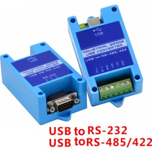 USB to 232 485 422 industrial serial converter 2 port RS485 to USB lightning protection WIN7 / 8/10