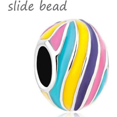 Fit Pandora charm bracelets Easter Colorful Faberge Egg Beads Charms Bracelets Beads for jewelry making