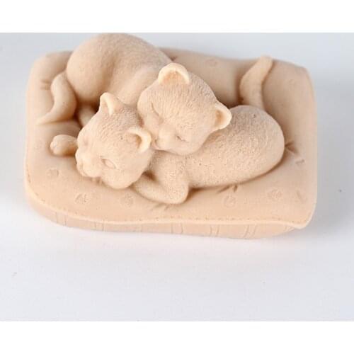 3D Animal Soap Molds Handmade Birthday Present Crafts Tool