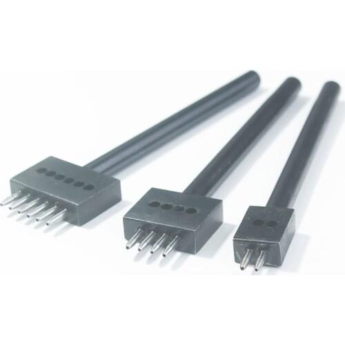 Universal DIY Spacing Round Prong Leather Hole Punch Leather Craft Tool