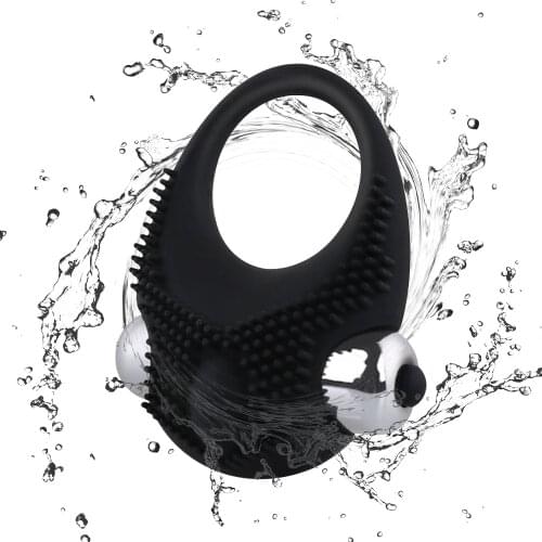 Penis Ring Vibrating For Man Women Time Delay Ejaculation Clitoris Massager Extended Sex Time For Couple Cock Rings Sex Toys