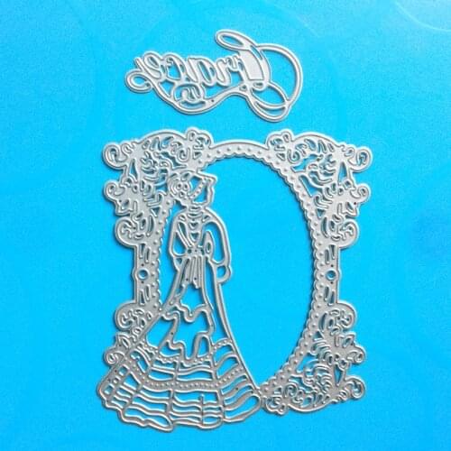 YLCD1073 Angel Metal Cutting Dies For Scrapbooking Stencils DIY Album Cards Decoration Embossing Folder Craft Die Cuts Tools New