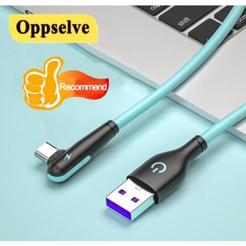 Liquid Silicone Super Fast Charge Cable USB Type C Cable for Huawei Mate P30 P40 Pro Samsung Xiaomi Redmi Mi USB Data Wire Cord