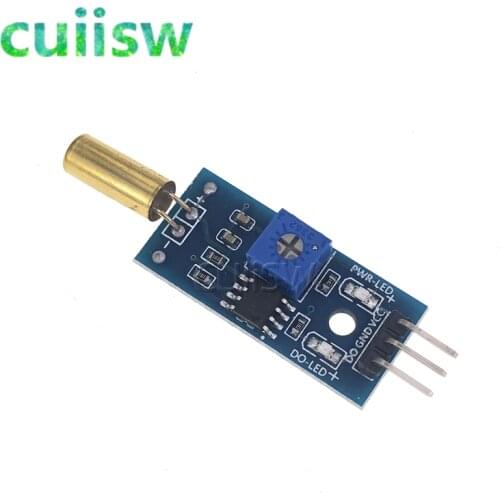10PCS Golden SW520D SW-520D Angle sensor module Ball switch Tilt sensor module