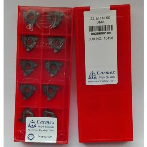 10PCS thread turning tool 20ER N60 screw inserts insert cnc tool lathe BMA free shipping