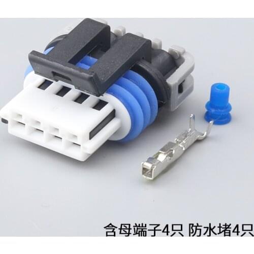 15413116 4Pin Female Auto O2 Oxygen Sensor Connector Intake Air Pressure Temperature Sensor Plug