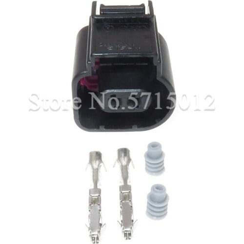 2 Hole 8K0 973 702 Auto Water Temperature Car Air Temperature Sensor Plug Female Connector For VW Audi
