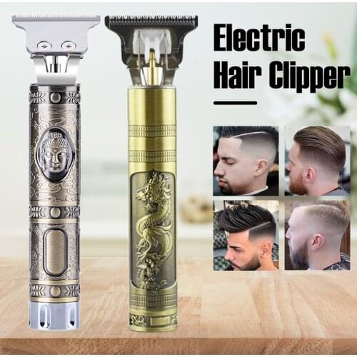 2021 Electric Hair Clipper Hair Trimmer For Men Professional Electric Shaver Beard Barber Hair Cutting Machine T-Outliner Shave