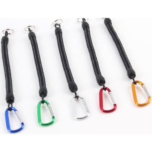 5PCS Outing Fishing cap Clip flexible Retention rope string windproof tool 14cm