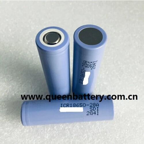 50pcs/lot free shipping)18650 laptop battery pos machine led torch battery 28A ICR18650-28A 18650 28A 2800mah 3.7V Battery cell