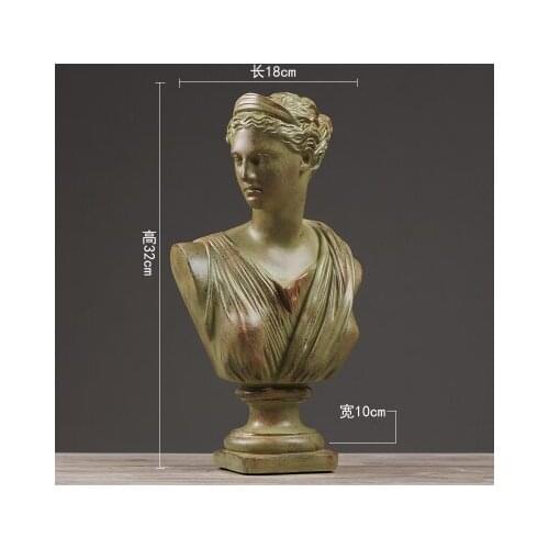 Abstract sculpture decoration crafts creative Nordic retro office Living Room Decor American Cafe Vintage cabinet home