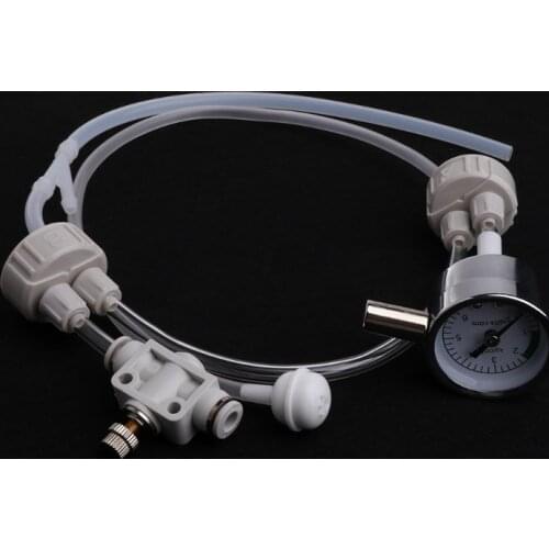 Aquarium DIY CO2 Generator System Kit With Pressure Guage Water Plants D201 Tool