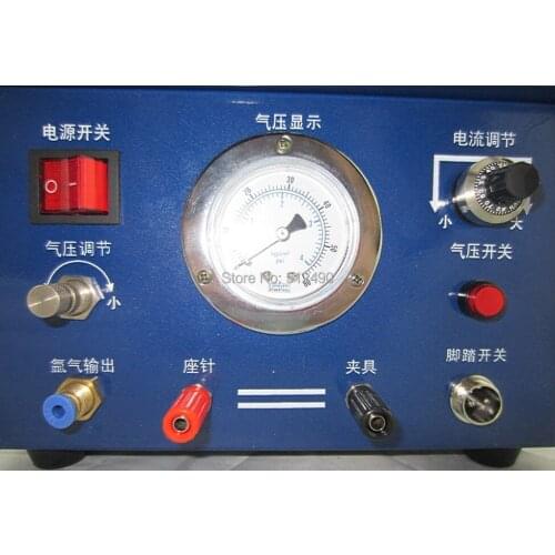 Mini argon spot welder,jewelry welding machine,sparkle argon welding machine,argon necklace making machine with electrode