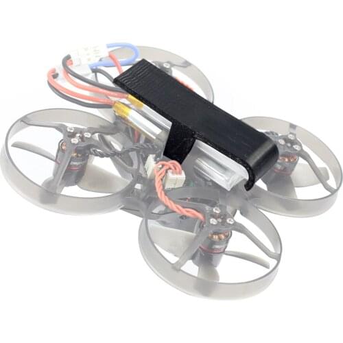 Battery Holder Protection Seat Black TPU 3D Printing For FPV Racing Drone Happymodel Mobula7 Mobula 7 Quadcopter Accessory
