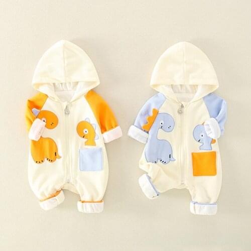 Baby spring and autumn new one-piece clothes spring clothes cartoon climbing clothes for men and women