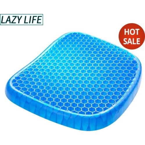 1 PCS Breathable Ass Cushion Ice Pad Gel Pad Non-Slip Wear-Resistant Durable Soft And Comfortable Cushion For Pressure Relief
