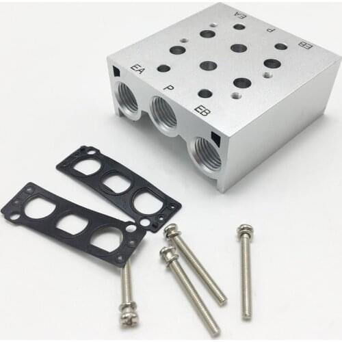 SS5Y5-20-02 SS5Y5-20-03 SS5Y5-20-04 SS5Y5-20-05 manifold solenoidvalve base solenoid valve junction plate SY5000 series