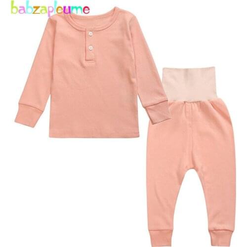 2PCS/1-5Years/Spring Autumn Kids Costume Clothes For Baby Boys Girls Suit Long Sleeve T-shirt+Pants Children Clothing Set BC1547