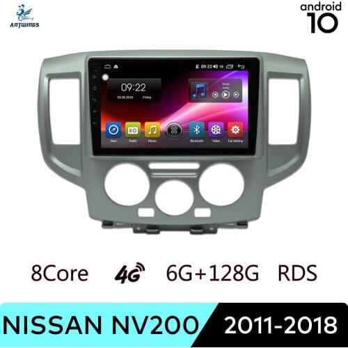 ANTWINS Android 10 Car Radio Stereo Multimedia Player with Touch Screen Bluetooth Apple Play for Nissan NV200 2011-2018