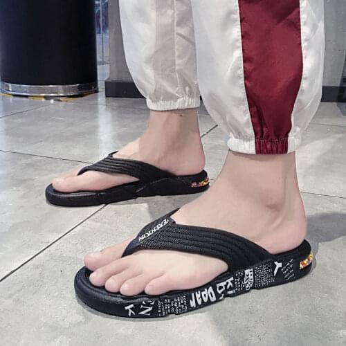 Slippers Men Summer Shoes Mixed Colors Sandals Male Flip Flops Indoor or Outdoor Zapatos De Hombre