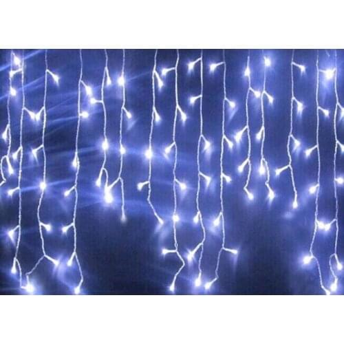 New Size,10MX0.5M 33x1.6ft,300 Led Ice lights Curtain string Wedding Xmas white/warm/blue/green/red/yellow/pink/pur,Flash Mode
