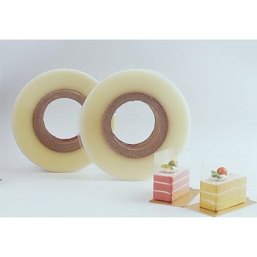 Cake Rim Mousse Cake Soft Roll 58mm High 360m Length Baking Tool Cake Mould Kitchenware Chocolate Cake DIY Transparent