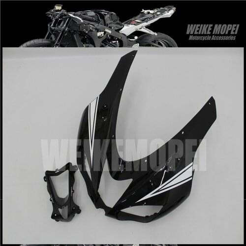 Front Upper Fairing Headlight Cowl Nose Cowl Panel Fit For Kawasaki Ninja ZX6R ZX6RR ZX636 ZX600 2007 2008