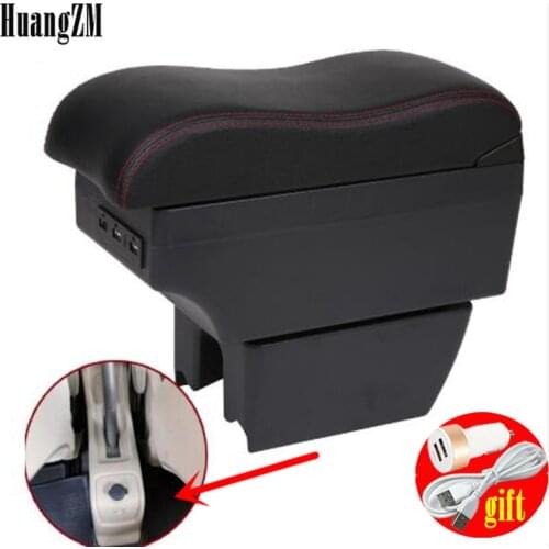 Armrest box for Suzuki Ertiga armrest raised with USB universal car center console accessories double modification