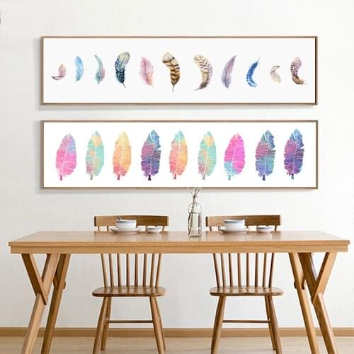 Modern Minimalist Small Fresh Green Plant Potted Decorative Painting Bedroom Bedside Paintings Nordic Style Room Wall Paintings