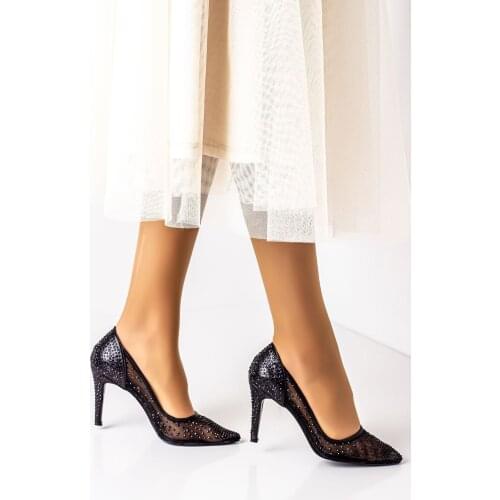 Lal Shoes & Bags Women 'S Black High Heel Cinderella Shoes 'Turkish' Quality 2021 Fashion Design Season Comfort Fast Shipping