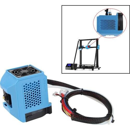 Replacement Assembled Extruder Kit for Creality CR-10 V2 V3 Accessories Parts with Aluminum Block 0.4mm Nozzle