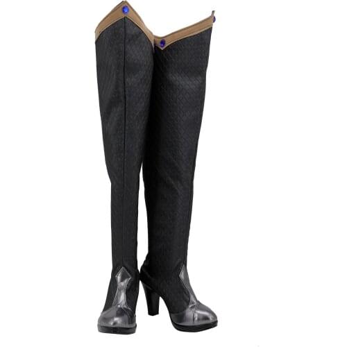 OW Ashe Boots shoes Cosplay Adult Halloween Carnival Christmas Boots Female Girls European Size