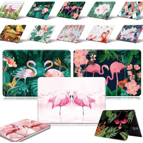 For HUAWEI MateBook X Pro 2019 13.9/MateBook 13 14/MateBook D 14 D 15 -Print Flamingo PC Shell Laptop Anti-Scratch case Cover