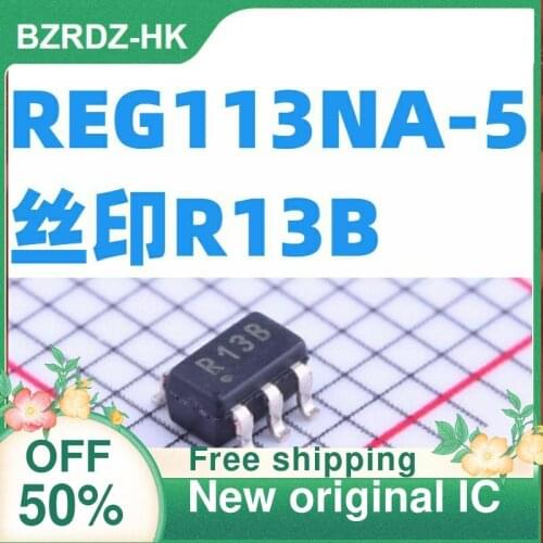 2-10PCS/lot REG113NA-5 REG113NA-5/3K R13B SOT23-5 New original IC