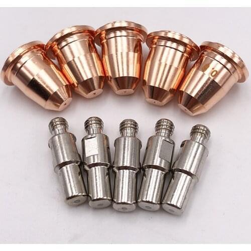 Plasma Electrode PR0110 and Tip PD0116 Fit for Trafimet S45 cutting plasma cutting consumables 100PCS