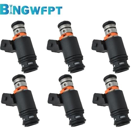 6X Nozzles for VW Golf Jetta 99-02 EuroVAN 97 99-00 2.8L Fuel Injectors IWP022 IWP-022
