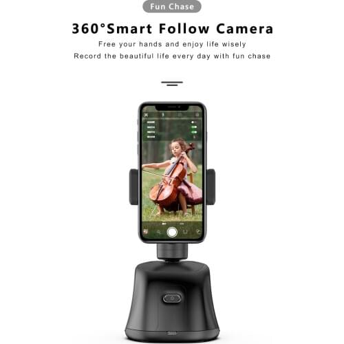 ANDYCINE Built-in Battery 360° Robot AI Gimbals Selfie-Stickand Tracking Phone Holder with App Control for Streaming/Vlog/Video