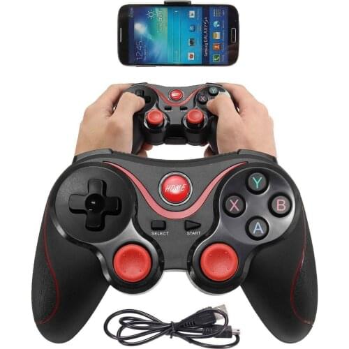 Wireless Bluetooth Gamepad Game Controller For IOS Android iPhone TV Box Tablet Controller For Playstation Accessorie